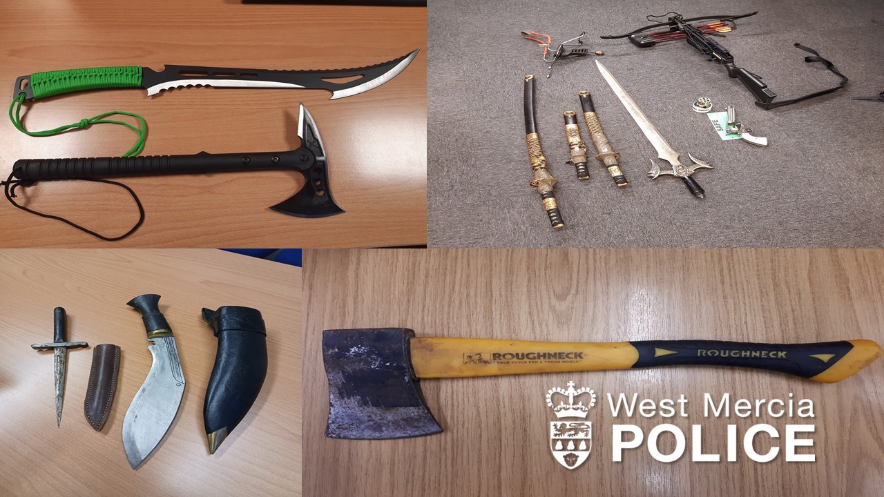 PCC Commends Proactive Approach To Knife Crime - West Mercia Police ...